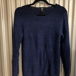 Deep Sea Blue Crew Neck Sweater